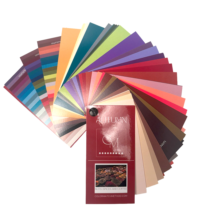True Spring Swatch Wallet Autumn Swatch Wallet – Color Match Method Store