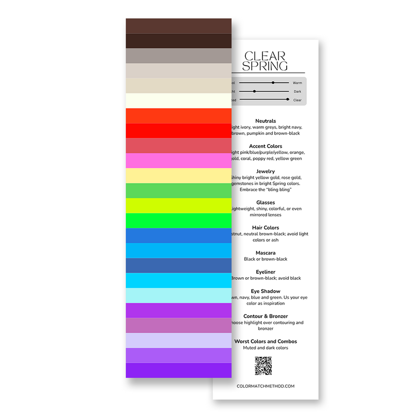 Color Flag Reference Card