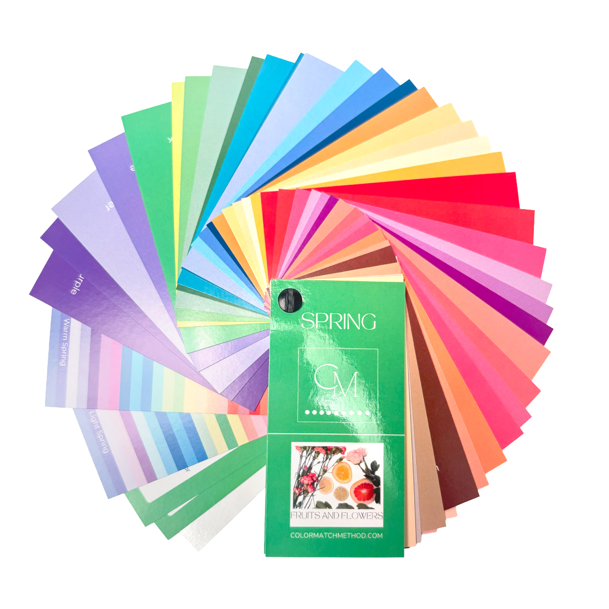 Spring Color Wallets Spring Swatch Wallet – Color Match Method Store
