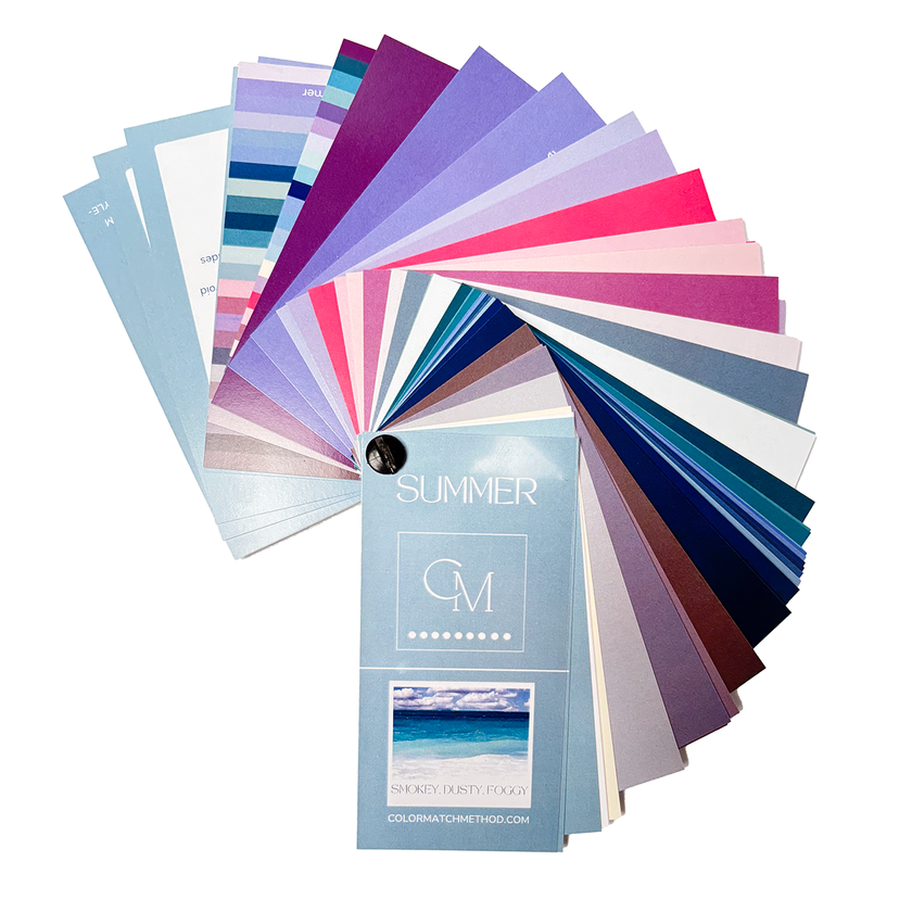 Color Analysis Swatch Wallet