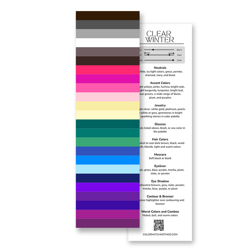 Color Flag Reference Card
