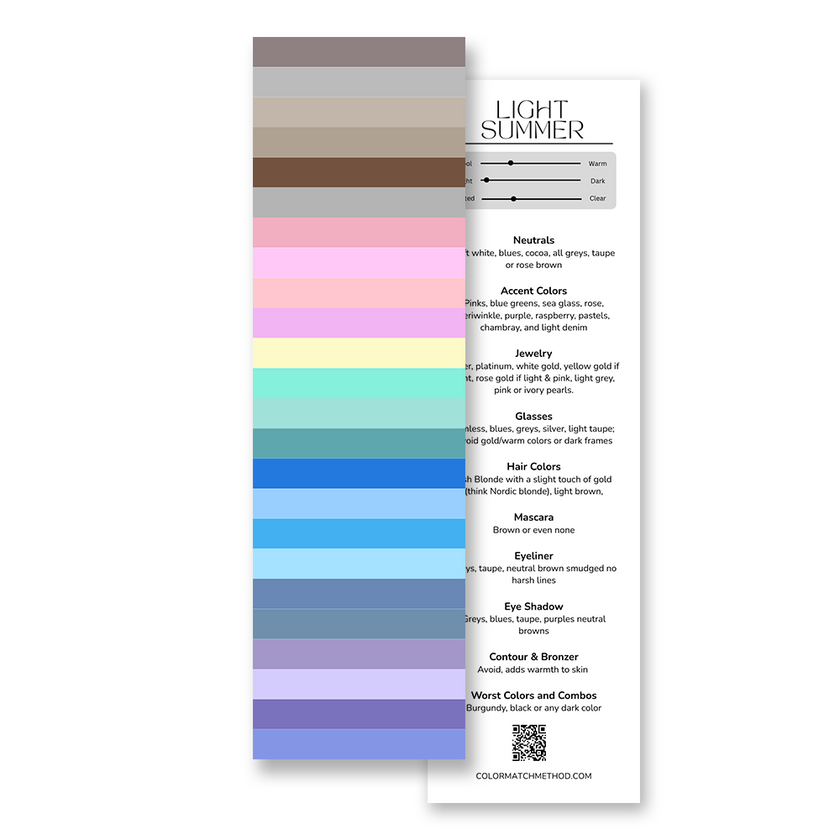 Color Flag Reference Card