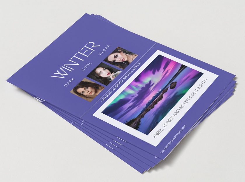 Color Analysis Seasonal Client Booklets