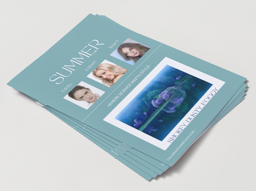 Color Analysis Seasonal Client Booklets