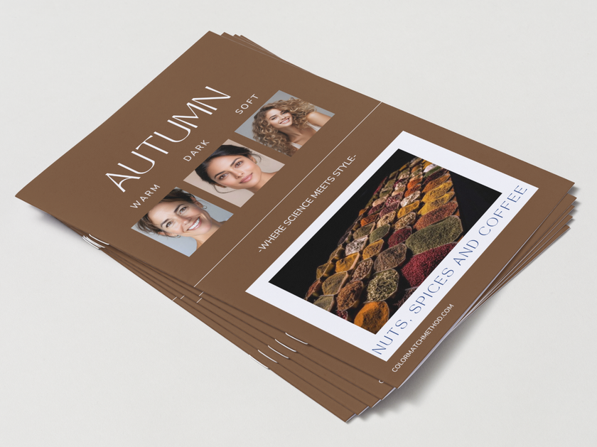 Color Analysis Seasonal Client Booklets